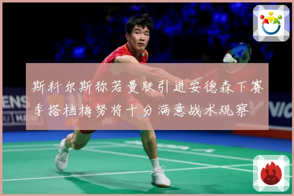 斯科尔斯称若曼联引进安德森下赛季搭档梅努将十分满意战术观察